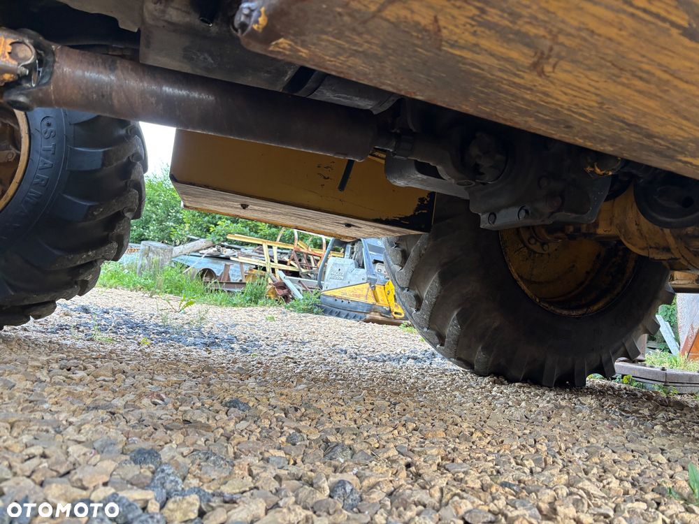 Caterpillar CAT 428D 2005r 4x4 koparko ładowarka teleskop widły rekin - 10