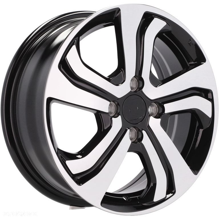 4x Felgi 15 4x100 m.in. do HONDA Civic V VI VII Jazz City CRX Logo KIA Picanto RIO - L1236 - 6