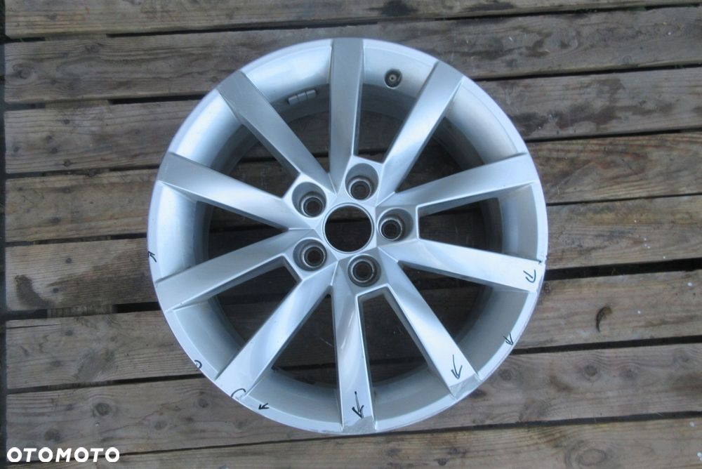 skoda oe alufelga 16 6j 5x100 et38 - 1