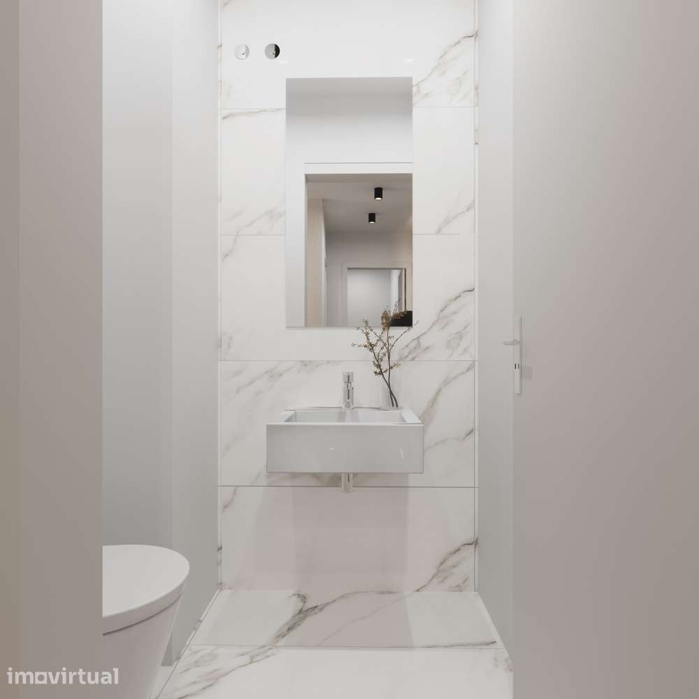 Apartamento T2 Novo com Lugar de garagem  e vista para rio Douro e mar - Grande imagem: 3/13