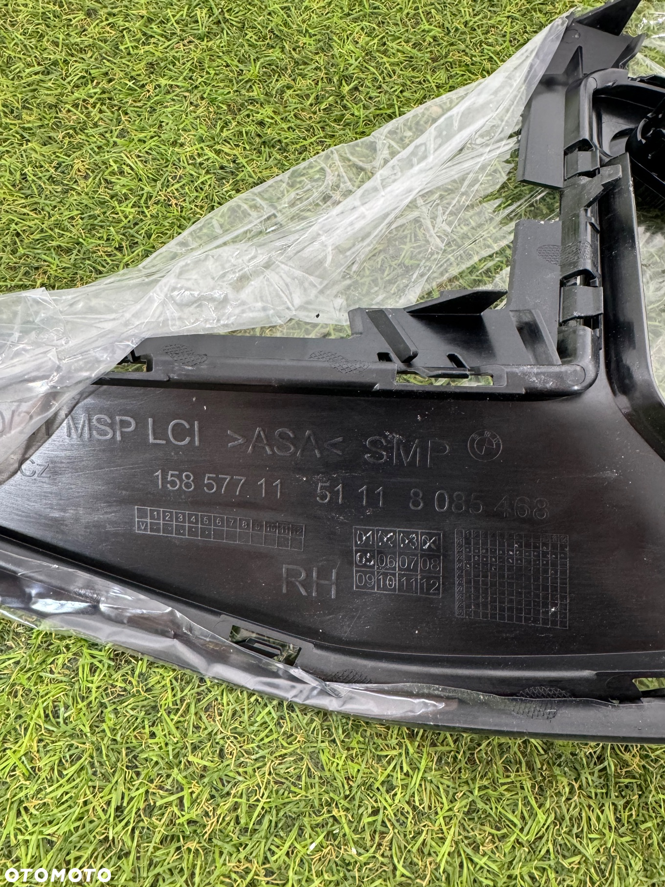 Kratka Prawa Zderzaka Przedniego BMW 3 G20 G21 Lift LCI M-Pakiet PDC Nowa - 5