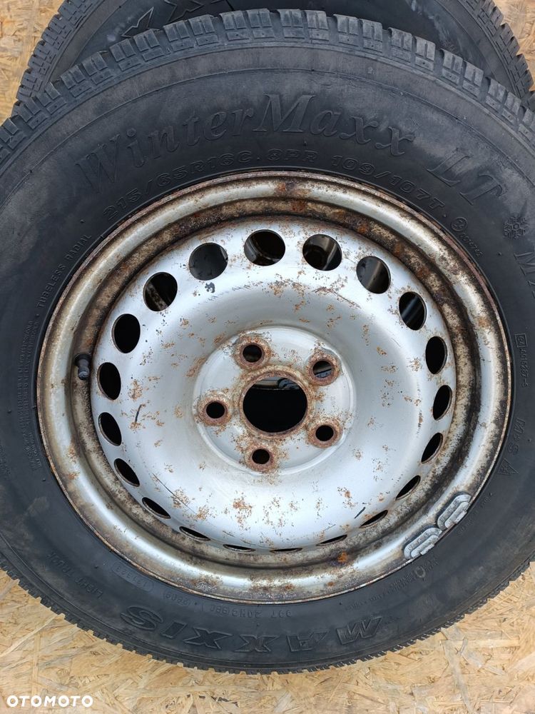 FELGI stalowe  5x120 fi65 4SZTOpony VinterMaxx 215/60R16C 8mm - 9