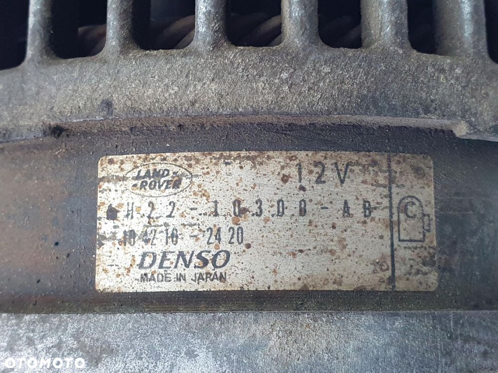 ALTERNATOR Land Rover Discovery IV 3.0 SDV6 AH22-10300-AB Denso 104210-2420 - 5