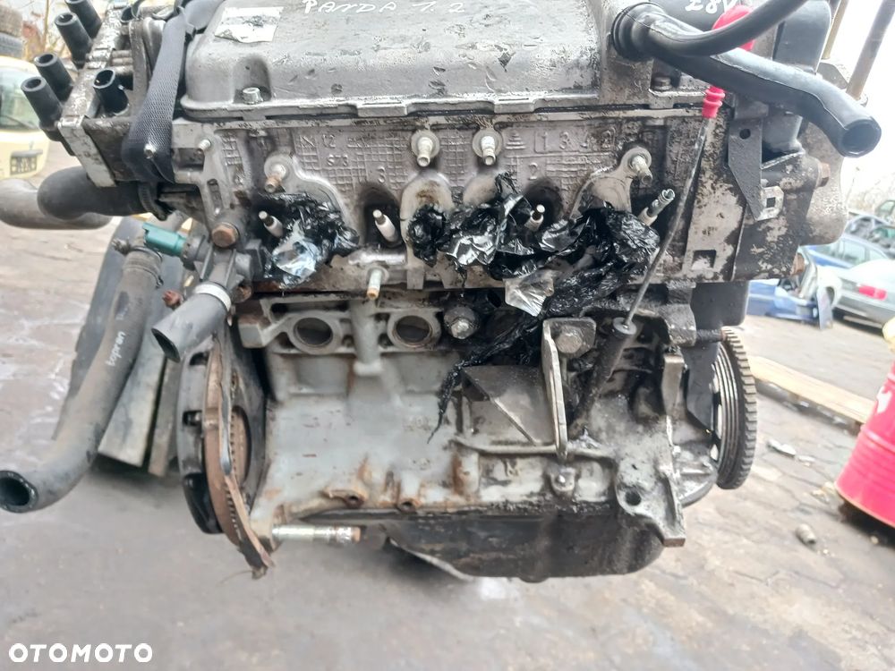 Silnik Fiat Panda Seicento 1.1 54KM silnik kompletny 187A1000 GWARANCJA - 2
