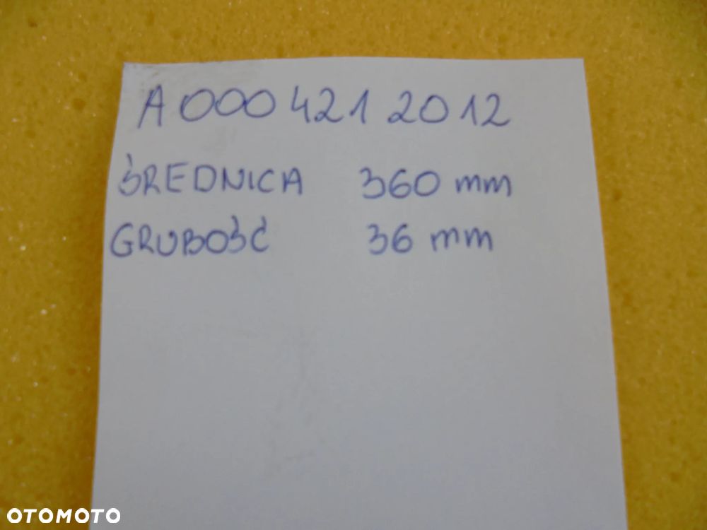 MERCEDES E KLASA W212 LIFT E500 TARCZE HAMULCOWE - 4