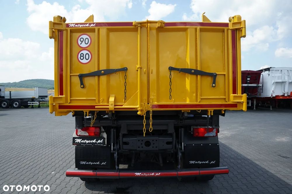 Scania P 410 / 8x4 / WYWROTKA - 6 M + HDS ATLAS 116.3  / ROTATOR / EURO 6 / - 22