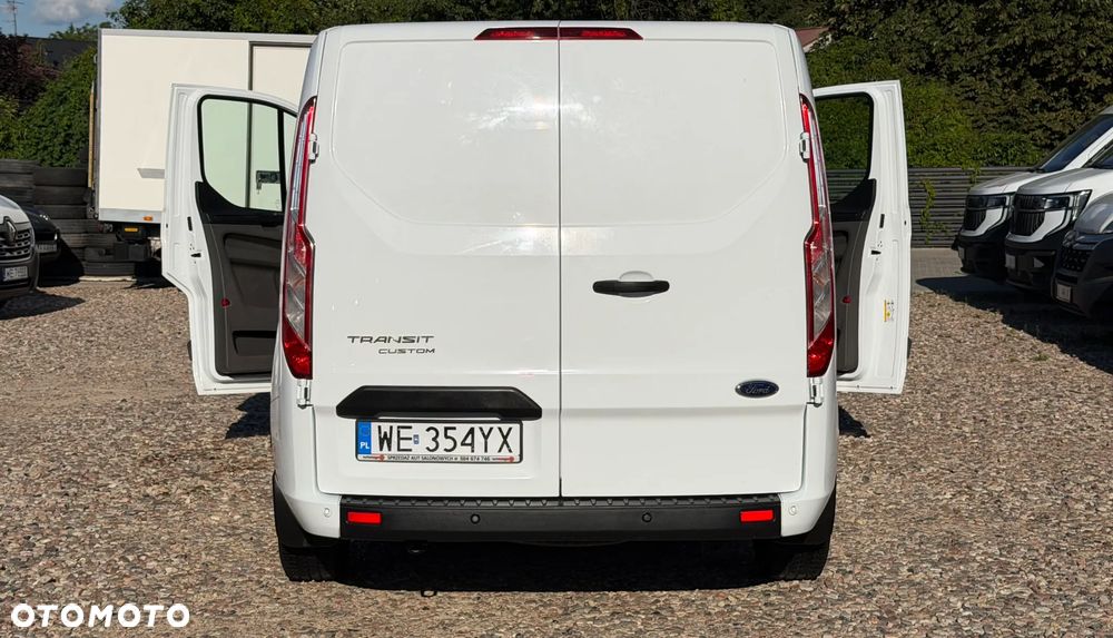 Ford TRANSIT CUSTOM VAN 300L MODEL L2H1 Long VAT-1 Cięż. 3 osobowy SILNIK 2.0 130KM Euro-6 DUŻA ŁADOWNOŚĆ 1086kg DMC 3000kg Homologacja na hak 2800kg ZABUDOWA PAKI! Niski przebieg TYLKO 93tys.km! - 21