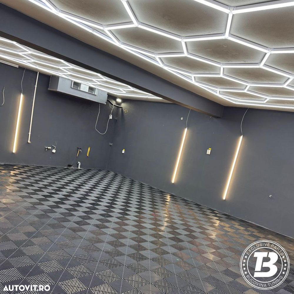 Pardoseala Modulara pentru Garaj si Ateliere Detailing - Negru - 2