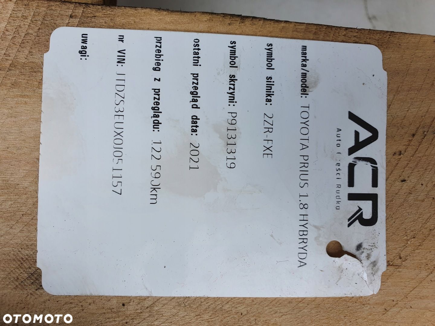 Toyota Prius III 1.8 HYBRYDA AUTOMATYCZNA SKRZYNIA BIEGÓW automat - 7