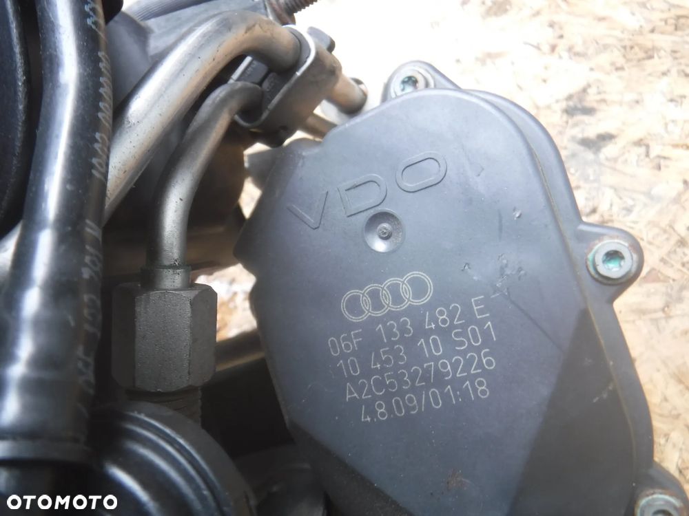 Vw Passat B6 Golf A3 S3  Skoda Seat Audi kolektor ssacy nastawnik klapy listwa paliwa BPY BWA AXX 2.0 TFSI 2.0T 200ps 06F133482E 06133185 - 3