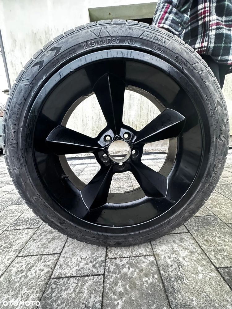 Felgi czarne komplet 20" 5x114 8.5j honda toyota jeep kia mazda nissan Okazja - 4