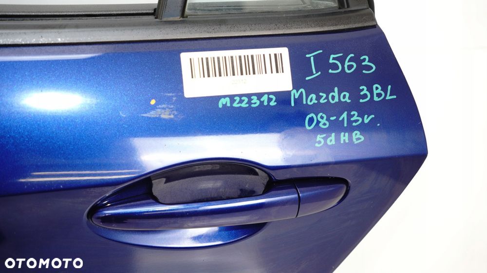 DRZWI LEWY TYŁ MAZDA 3 BL 08-13R - 8