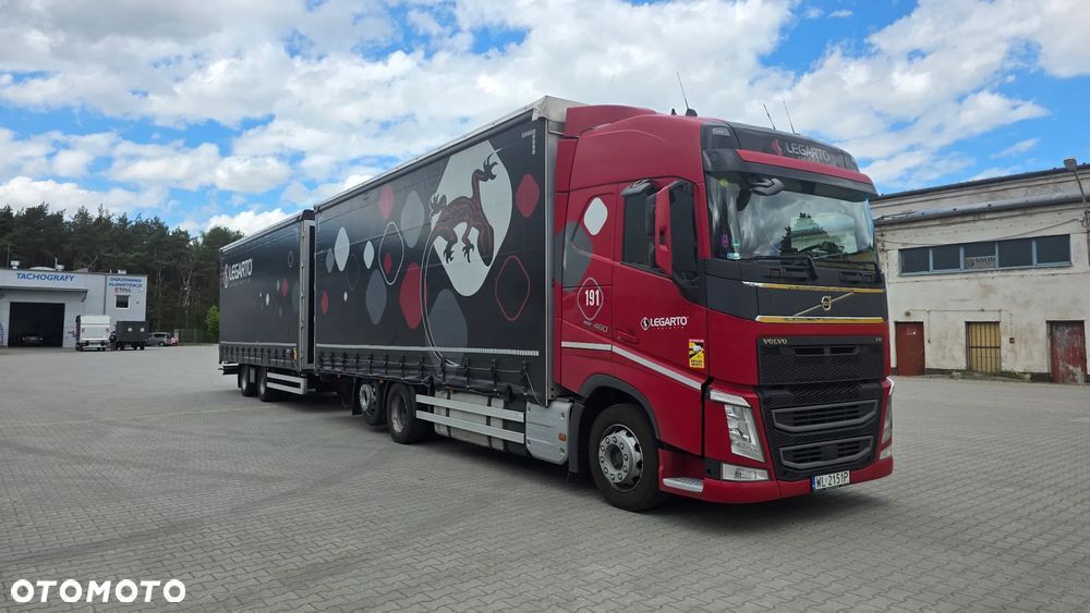 Volvo Volvo FH 460 / ZESTAW TANDEM 120M3 / 7,7m+7,7m /PRZEJAZDOWY / SALON PL / ZŁOTY KONTRAKT SERWISOWY - 39