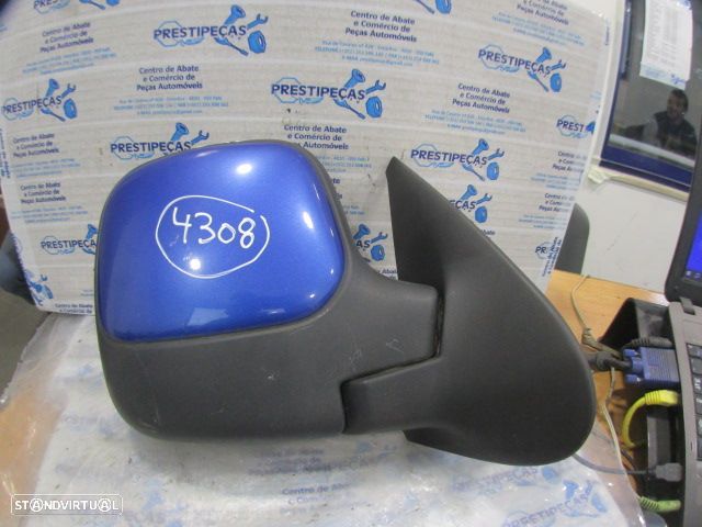 Espelho Esp4308 CITROEN BERLINGO 2007 1.6HDI 92CV 5P AZUL DRT MANUAL E ELETRICO 5 PINOS - 2