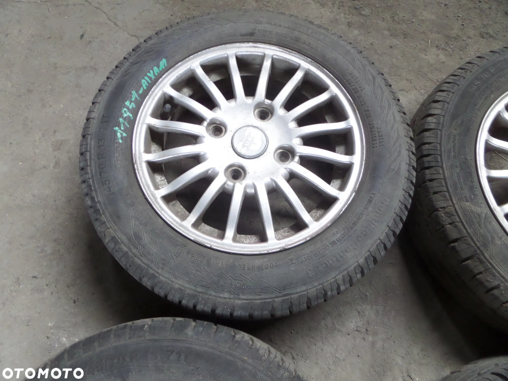 11951 Koła alufelgi Aixam A741 13'' 145/70R13 - 3