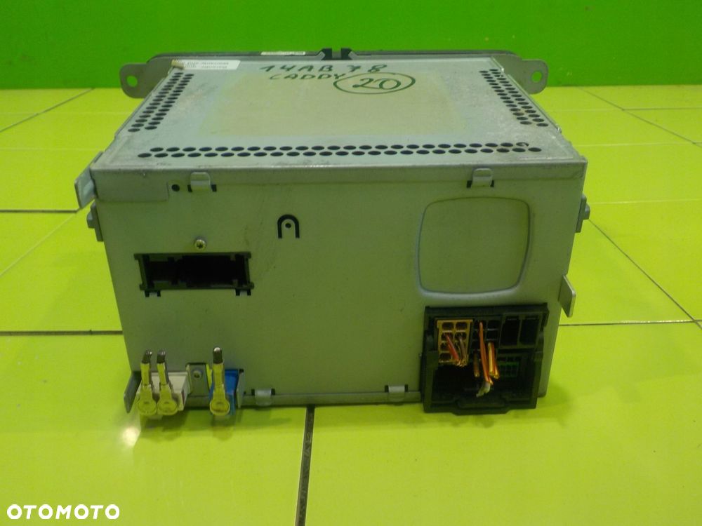 VW CADDY III LIFT 2.0 TDI 14r VAN radio CD 2K0035279B - 10