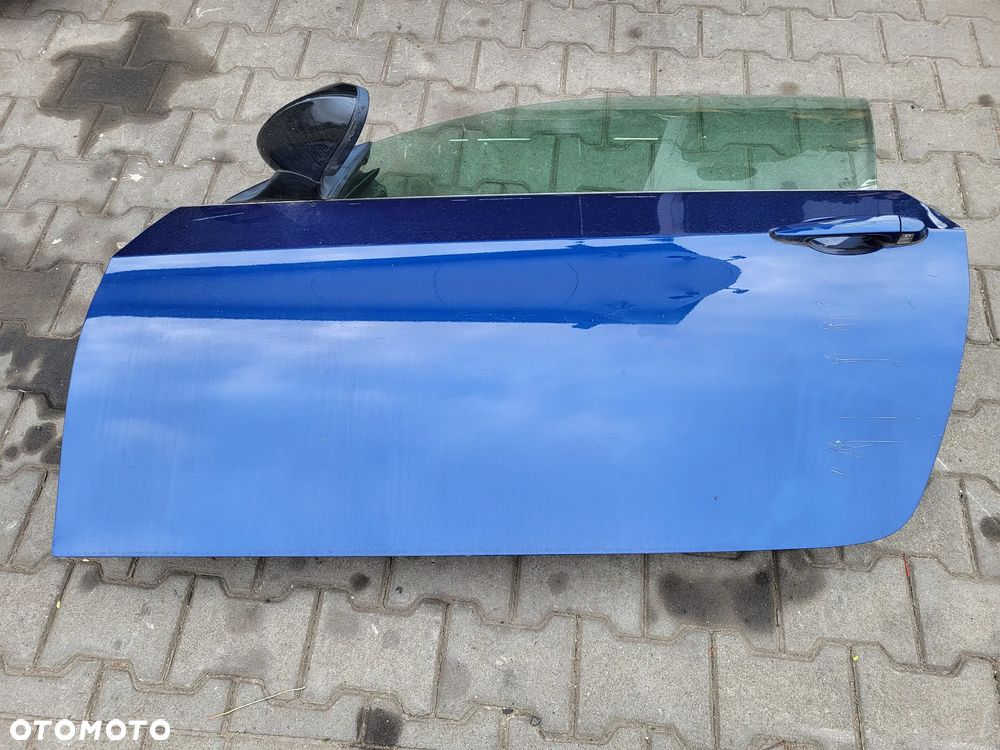 BMW 3 E92 E93 COUPE DRZWI LEWY PRZÓD LEWE PRZEDNIE LE MANS BLAU METALLIC - 1