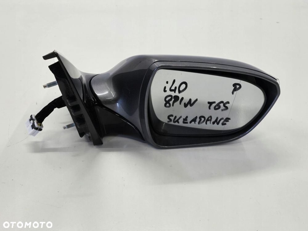 HYUNDAI I40 14R LUSTERKO PRAWE 8PIN T6S ANGLIK UK - 5