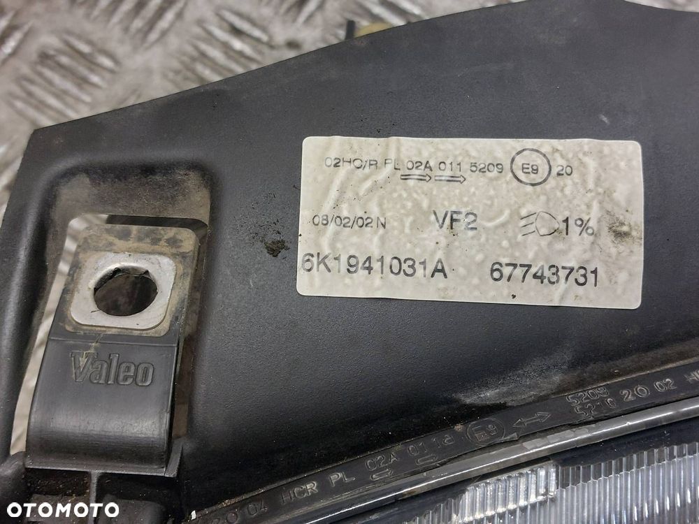 LAMPA LEWY PRZÓD SEAT CORDOBA I FL IBIZA II FL LIFT EU 6K1941031A - 3