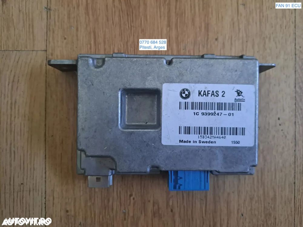 Unitate ECU Modul Kafas 2 recunoastere semne circulatie original BMW F20+LCi F22+LCi F30+LCI F32+LCI F10+LCI F06+LCi F01+LCI F48 F39 F25 F26 F15 F16 - 1