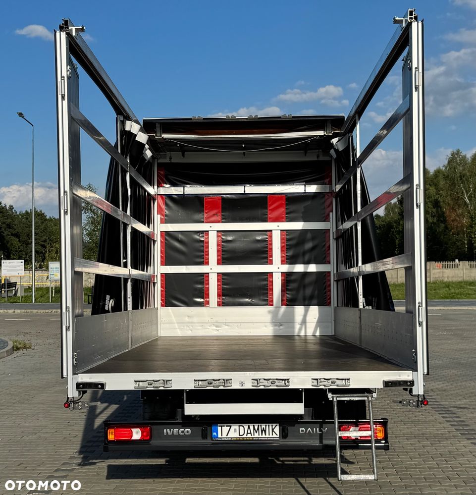 Iveco Daily 2024r ‼️50C18‼️HI-MATIC 15 Palet 6.11m // 3.0 Plandeka 2x Firanka + Dach zsuwany + drzwi z tyłu Wysokość rampowa // poduszki pneumatyczne Salon Polska DMC 3.5t - 13