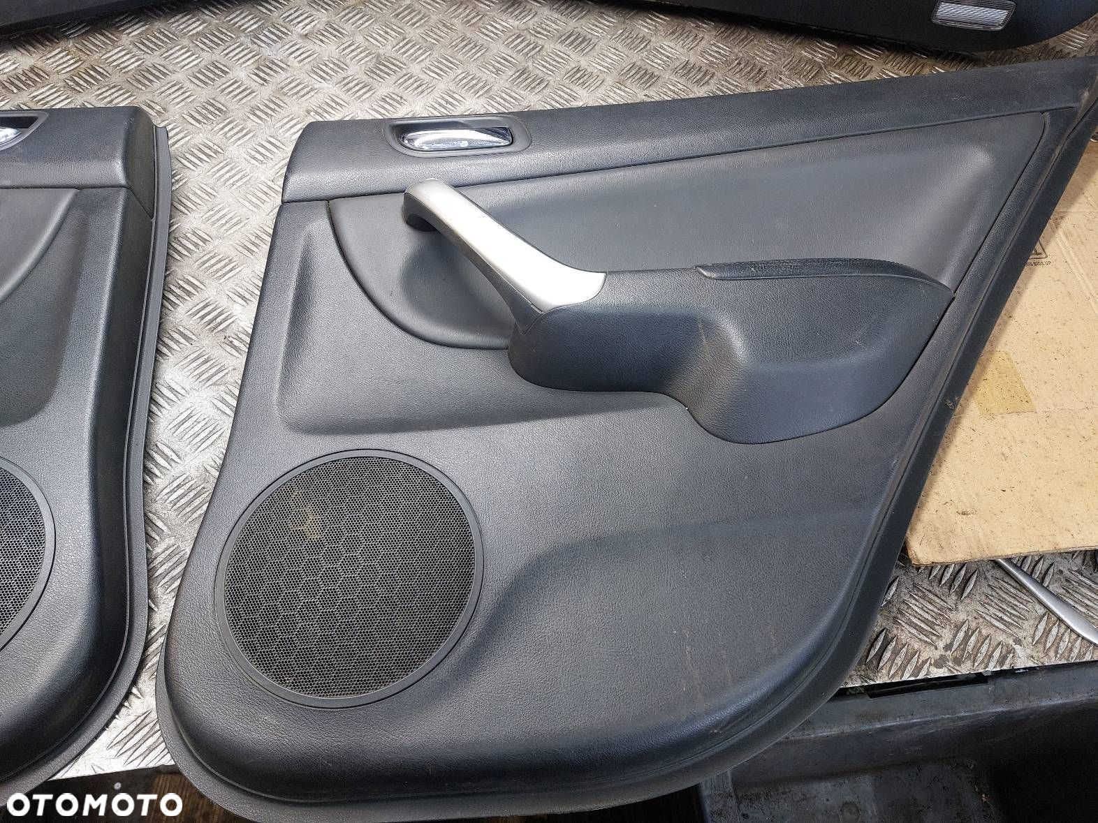 BOCZEK BOCZKI DRZWI KOMPLET HONDA ACCORD VII SEDAN CZARNA SKÓRA - 5