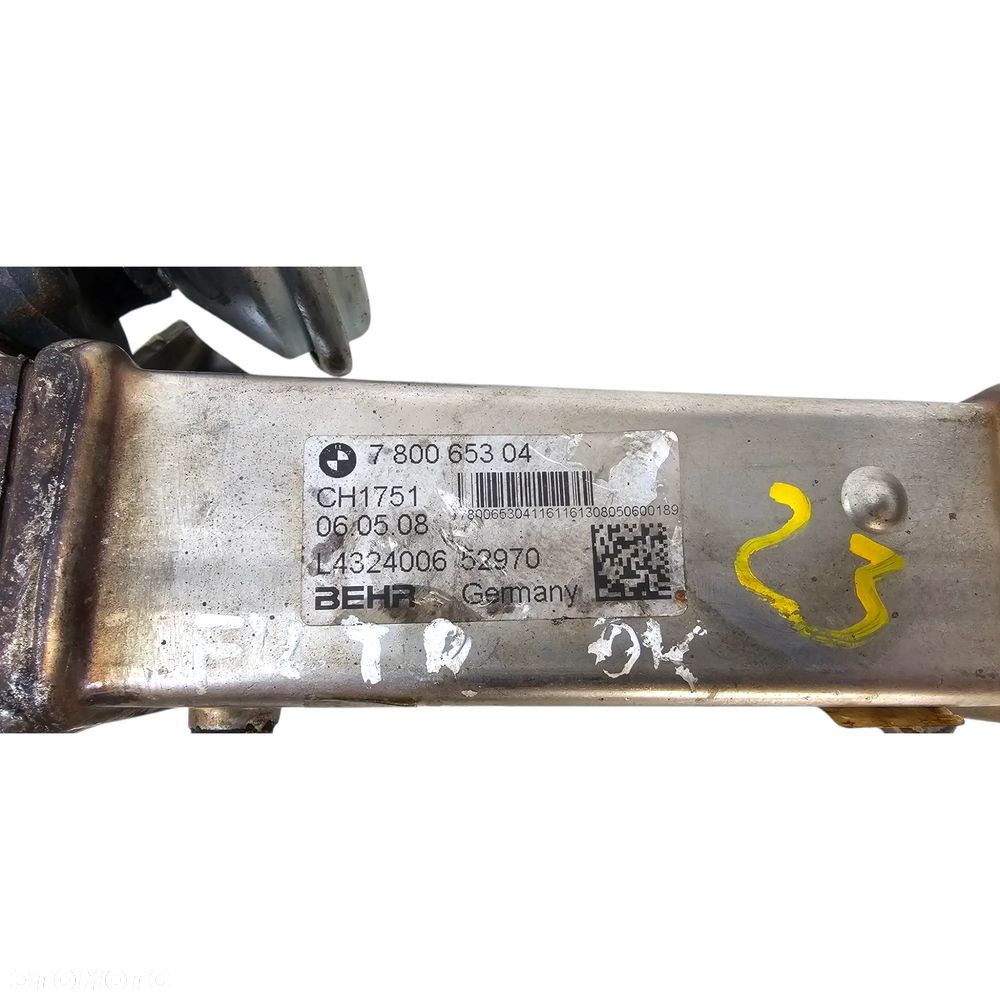 Bmw E81 E87 E82 E90 E92 E60 Chłodnica Spalin Zawór Egr N47 7800653 7801942 - 7