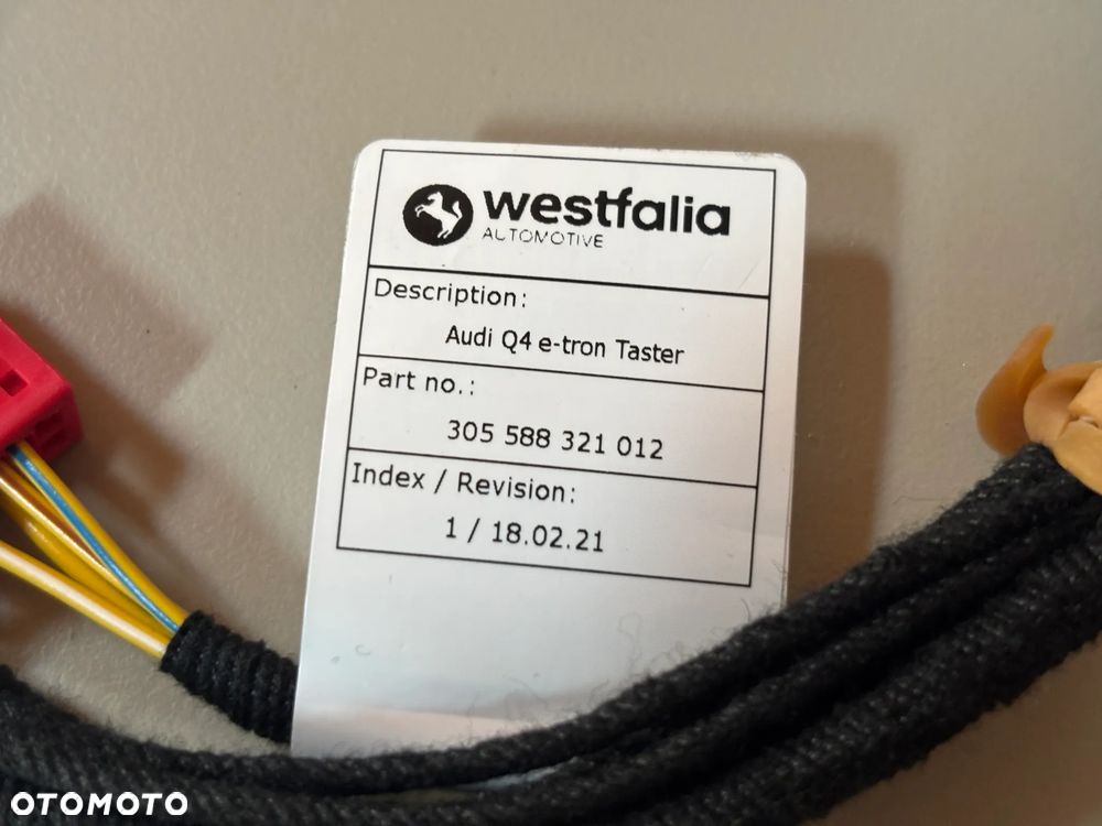 Moduł haka kable Sterownik hak Audi Q4 Sportback e-tron 89A055202 - 7