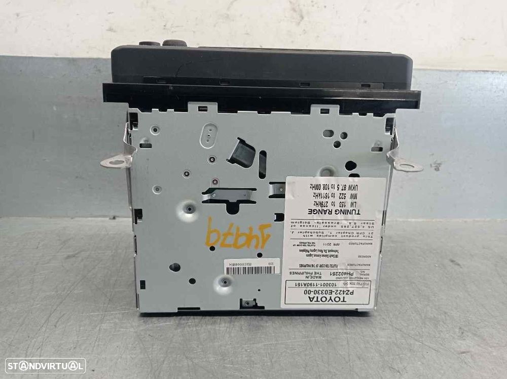 SISTEMA AUDIO / RADIO CD TOYOTA YARIS 2011 - 1