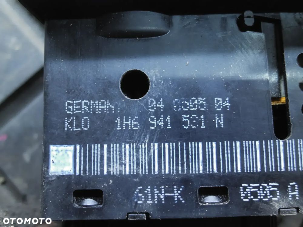 Włącznik świateł Volkswagen OE 1H6941531N POSIADAM 2 SZT - 2