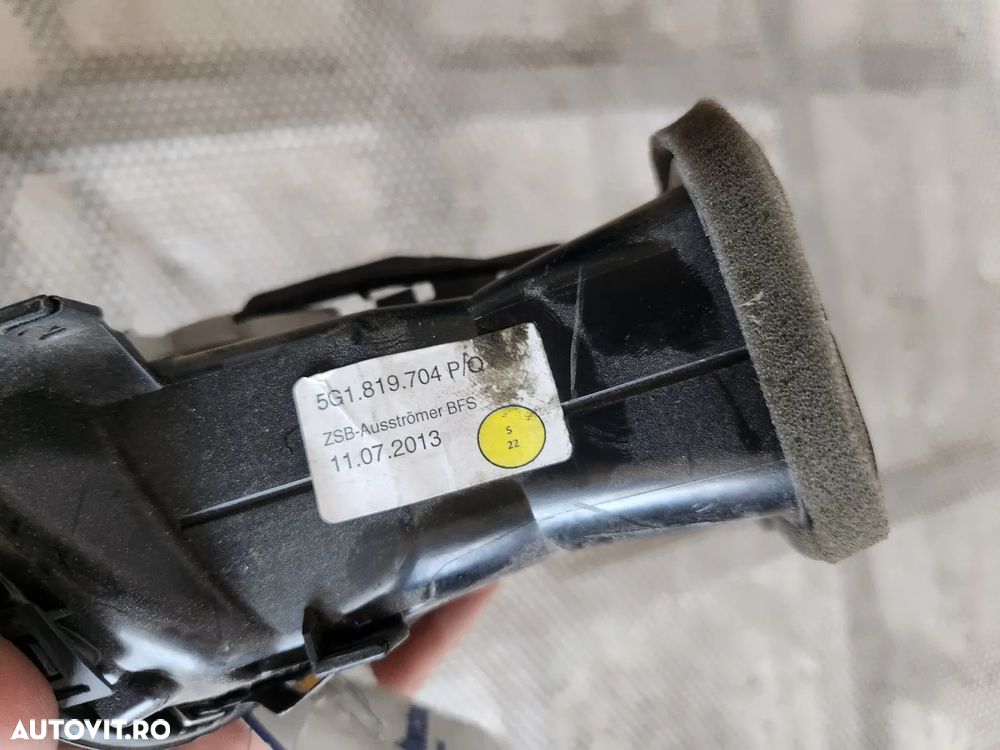 Grila Aerisire Ventilatie Bord Vw Golf 7 VII Cod 5GP - 5