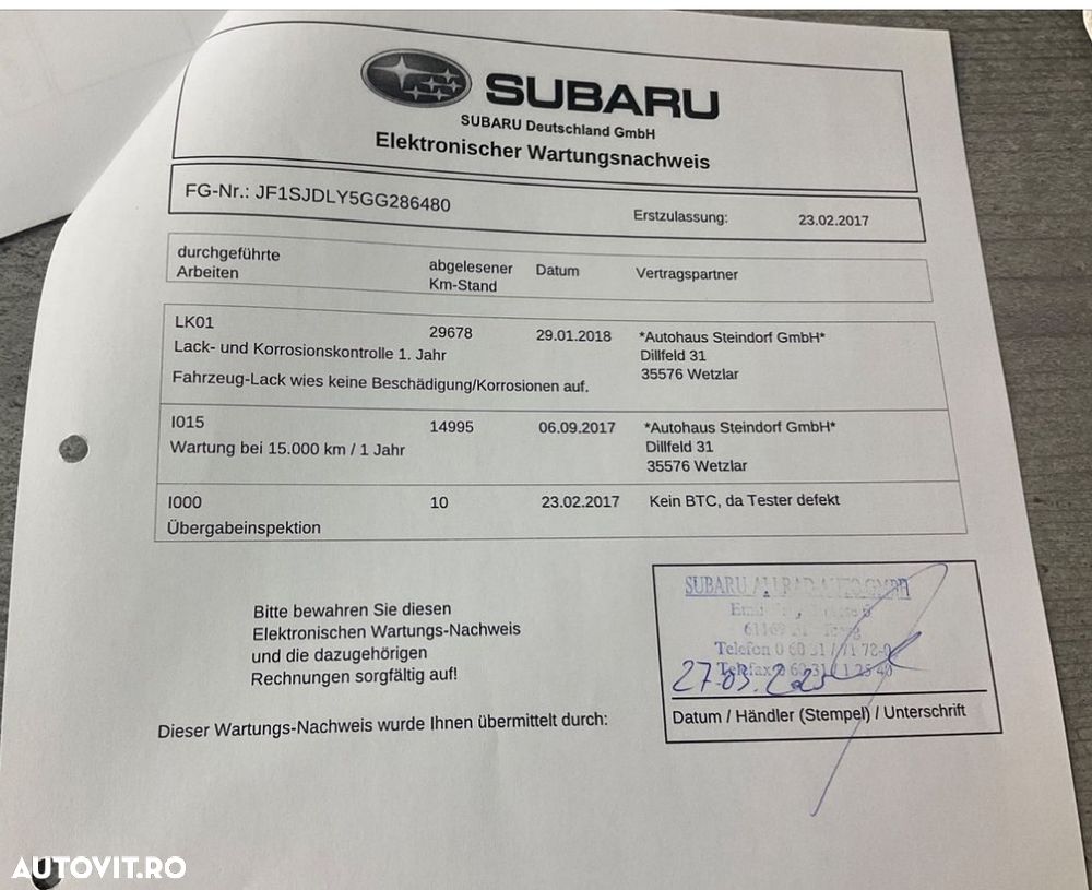 Subaru Forester 2.0D Lineartronic Exclusive - 36