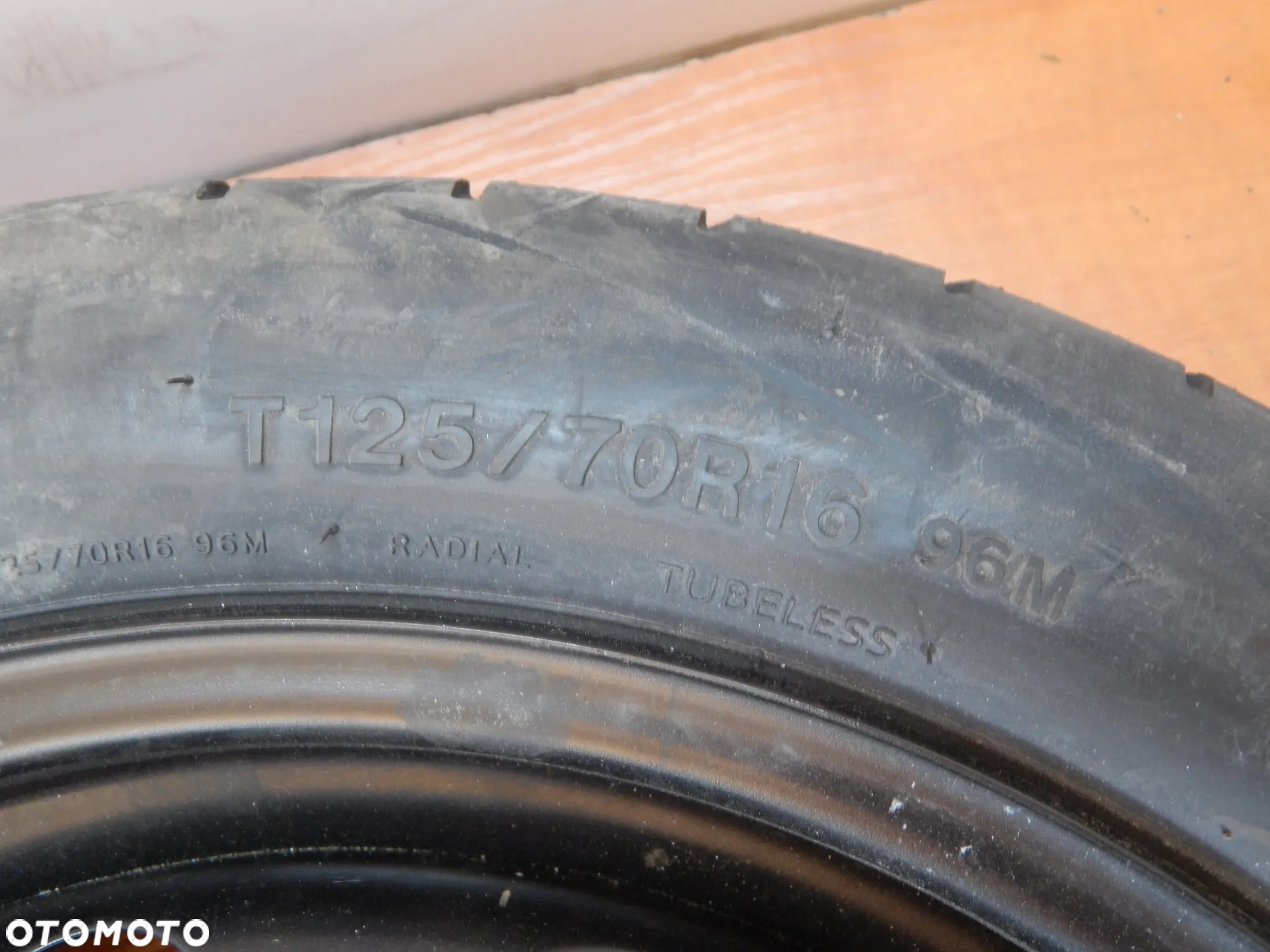 Koło dojazdowe felga R16 Audi A3 8P VW golf Seat skoda 04-15 Łuków części - 3