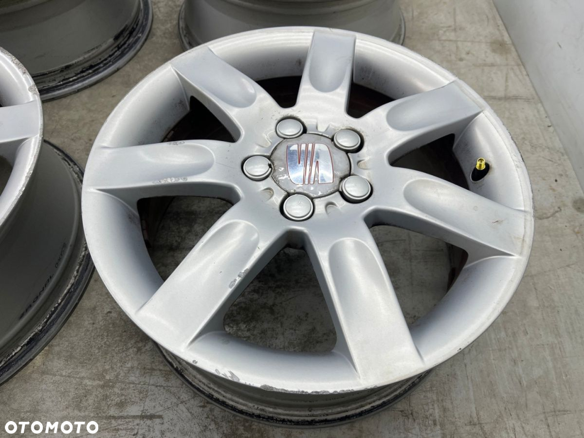 Felga Seat Ibiza 3 III 6L Cordoba II 6jx15 5x100 ET43 felgi aluminiowe 15 cali KOMPLET 6l0601025k - 14
