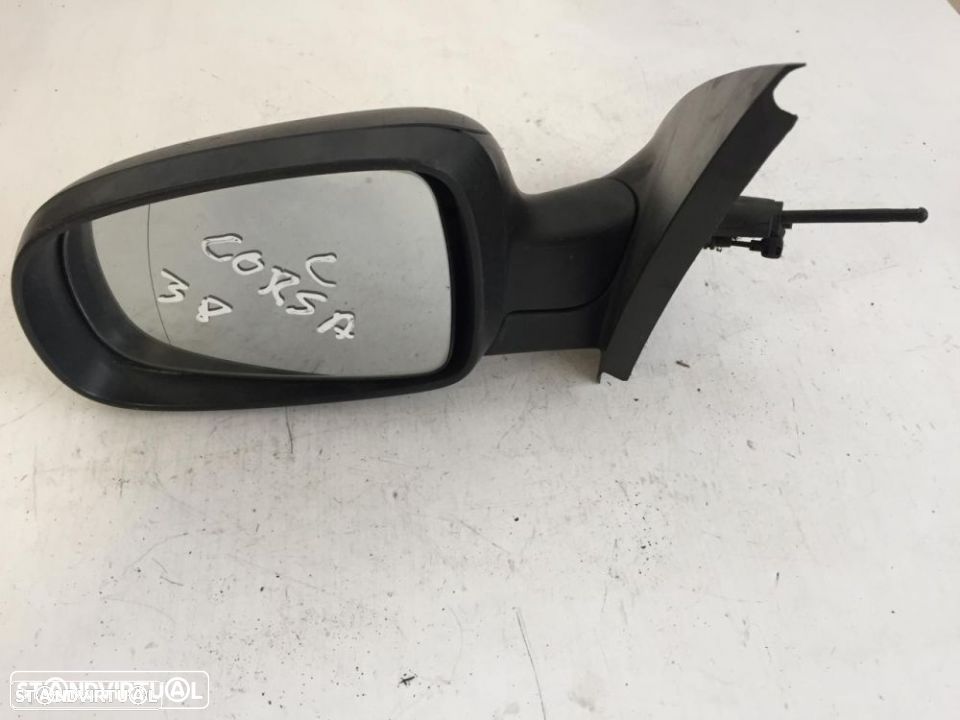 espelho manual esquerdo opel corsa c - 1