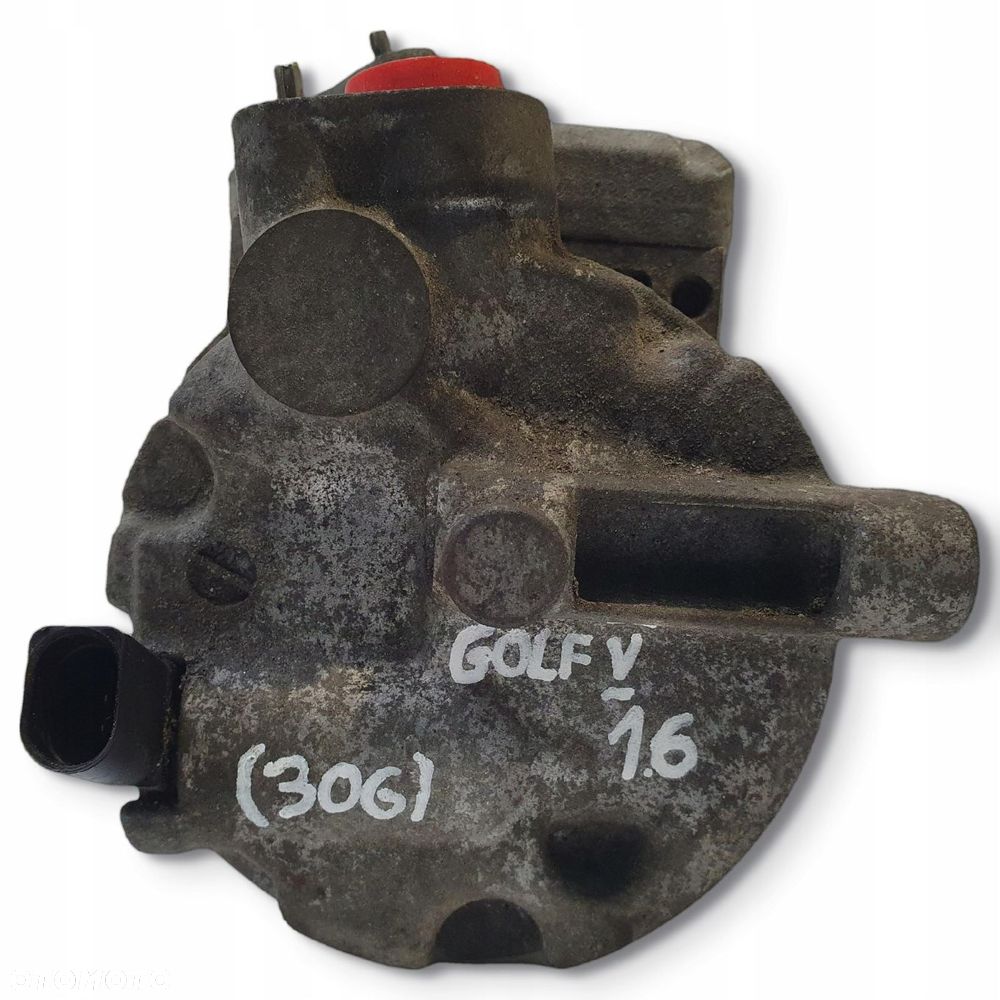 SPRĘŻARKA KLIMATYZACJI VW Golf V A3 II 8P 1.6 8V 1K0820859T - 6