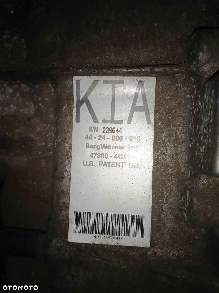 Reduktor skrzyni biegów Y8CA4E KTA 080110D KIA SORENTO 2.5 CRDI - 3