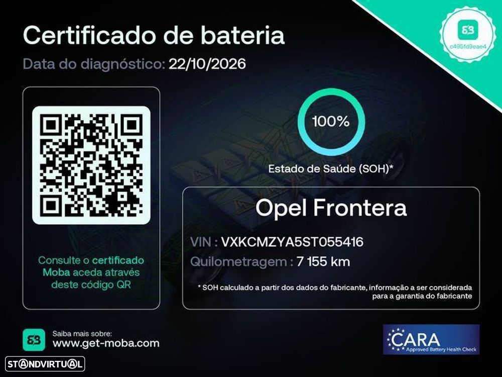 Opel Frontera 54 kWh GS - 22
