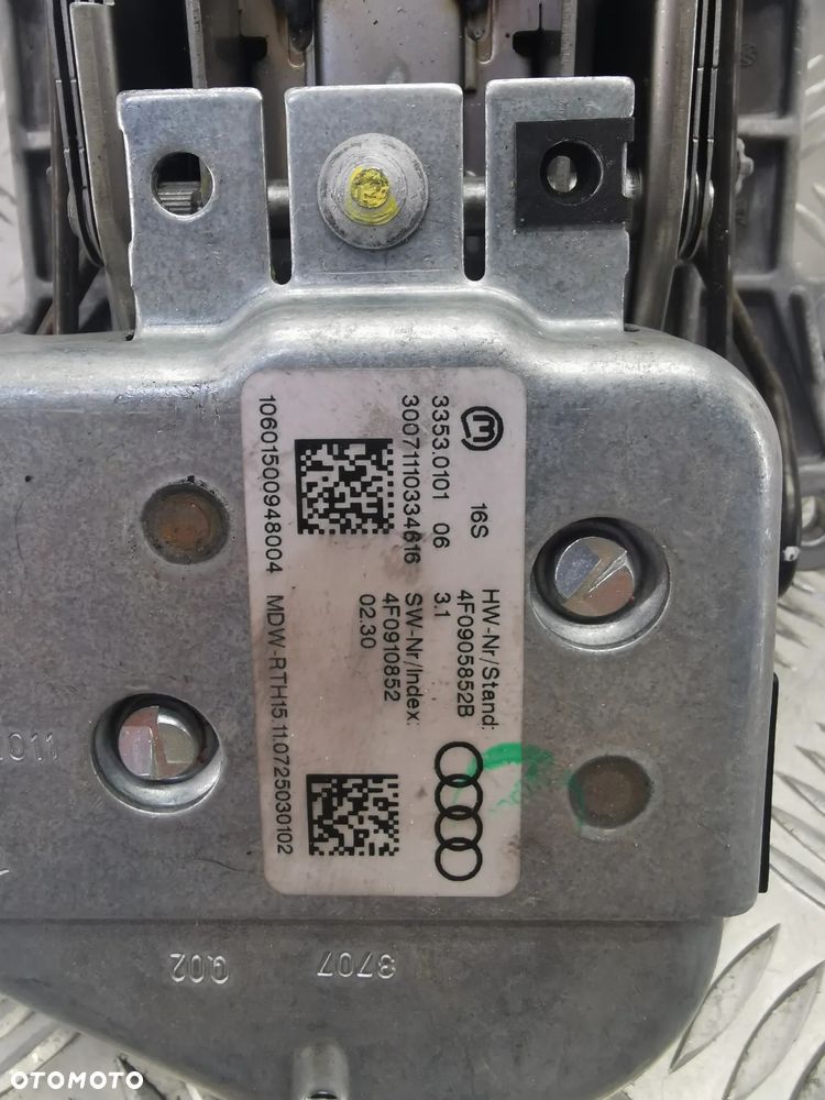 AUDI Q7 4L 05-15R KOLUMNA KIEROWNICY KIEROWNICZA 7L8419501N Z BLOKADA 4F0905852B - 5