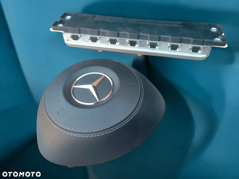 MERCEDES W217 COUPE CABRIO KONSOLA DESKA AIRBAG PAS PASY KOMPLET - 14