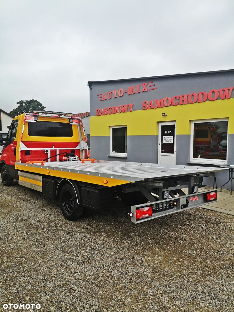 Iveco NOWE NADWOZIE, autolaweta, pomoc drogowa, przewóz pojazdów, platforma hydrauliczna DMC 7500 kg, producent - 7