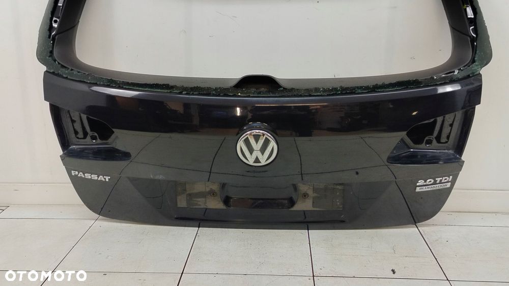 VOLKSWAGEN PASSAT B7 KOMBI 10R- KLAPA BAGAŻNIKA TYŁ TYLNA LC9X - 2