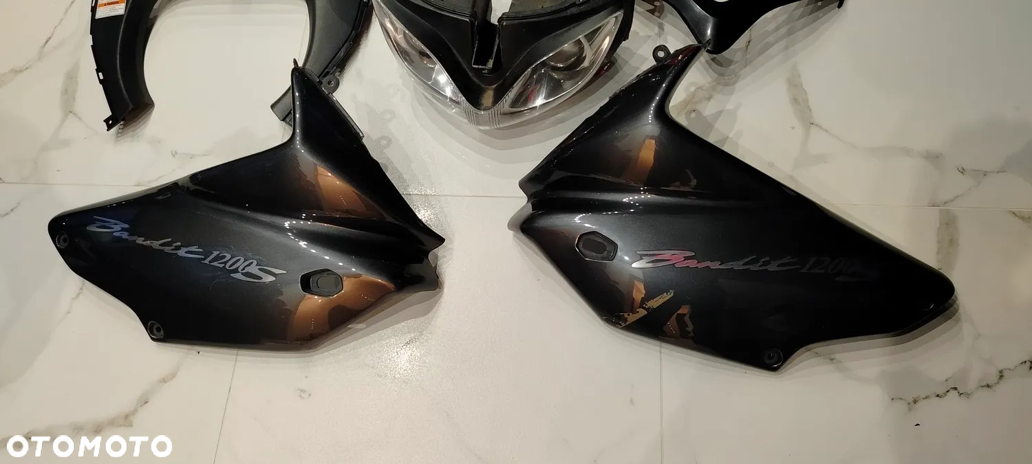 SUZUKI BANDIT 600 1200 OWIEWKA LAMPA STELAŻ BOCZEK - 2