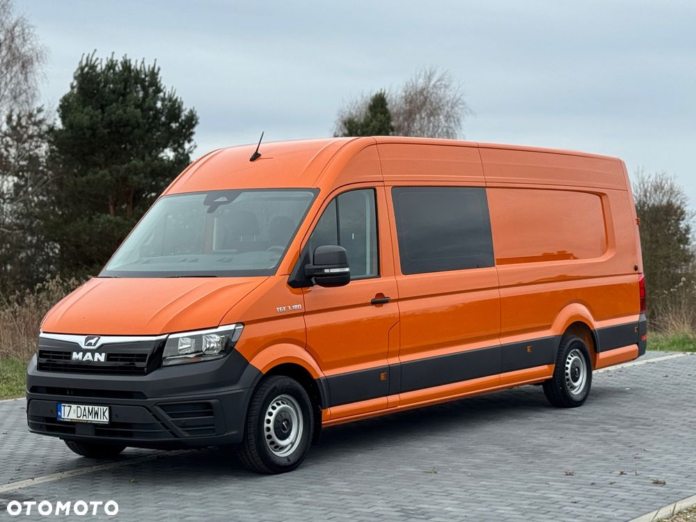 MAN TGE 3.180‼️2025‼️9-Osobowy‼️EXTRA LONG‼️L5H3 Niski przebieg 4.990km NA GWARANCJI Salon Polska WEBASTO NAVI Brygadowy Przewóz Osób Niepełnosprawnych NOWY - 3