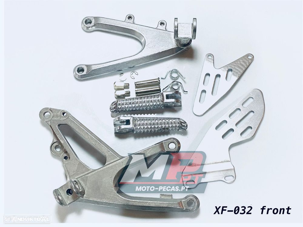 suporte pousa pes completo yamaha yzf r1 2007 - 2008 - 1