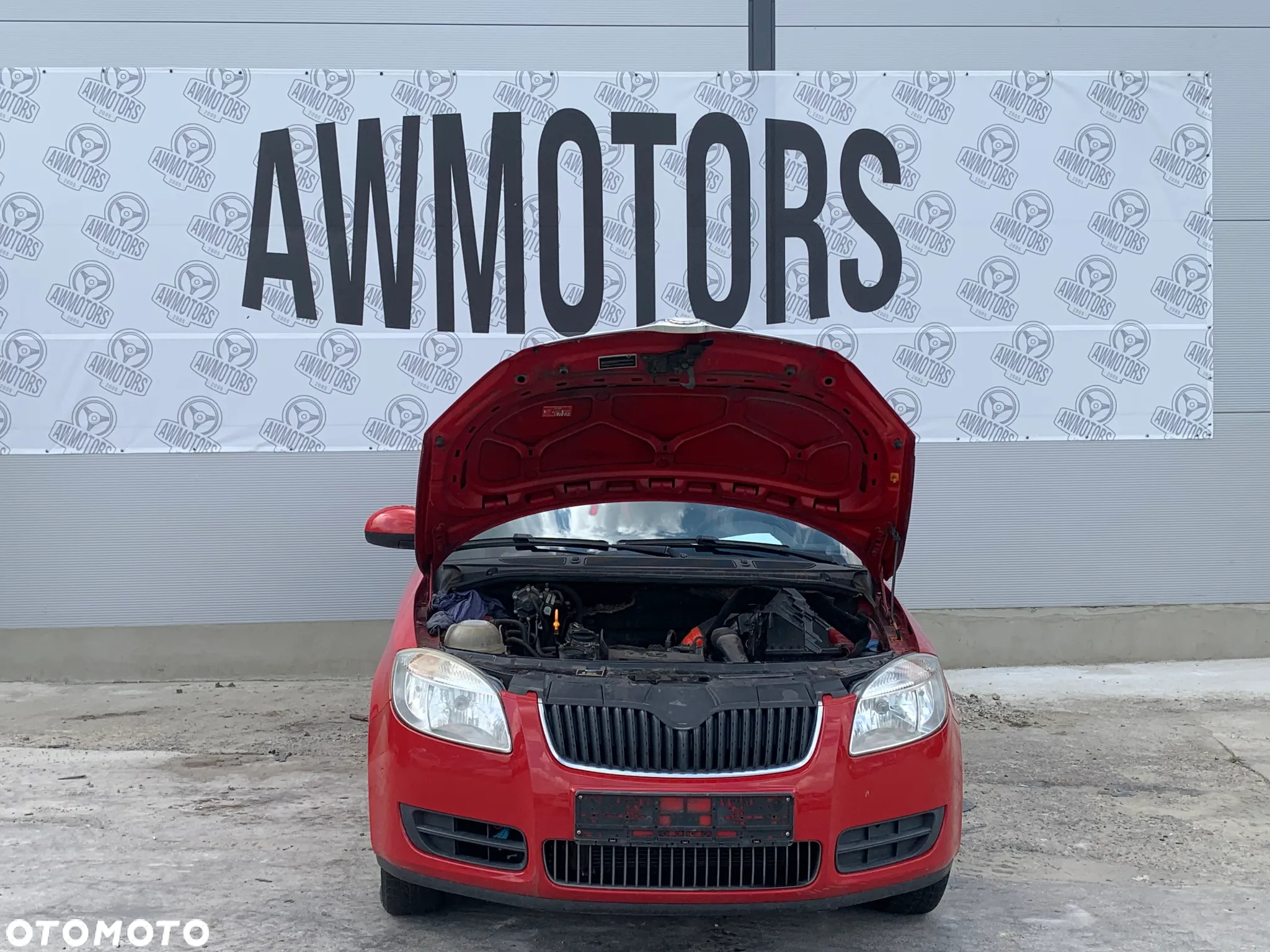 SKODA FABIA 2009 *SAMOCHÓD NA CZĘŚCI* 1508 MASKA LAMPA DRZWI LUSTERKO ZDERZAK GRILL BŁOTNIK KLAPA BELKA PRAWE LEWE PRZÓD TYŁ - 2