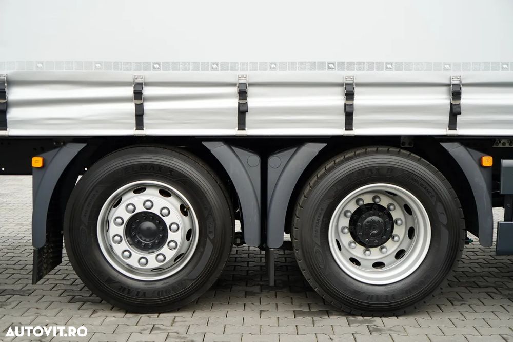 MAN TGX 26.520 / 6x2 / 9.3 M CORTINĂ / ACOPERIȘ RIDICABIL / AXĂ RIDICABILĂ / DIRECȚIE / NOU - 18