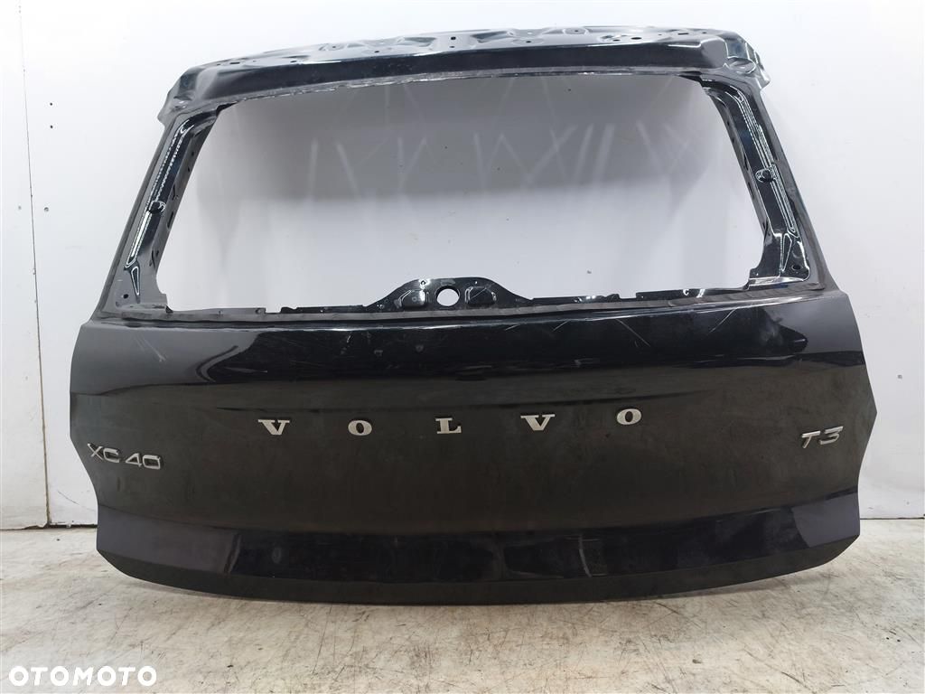 Klapa tył tylna Volvo XC40 2017- SUV CZARNY - 1