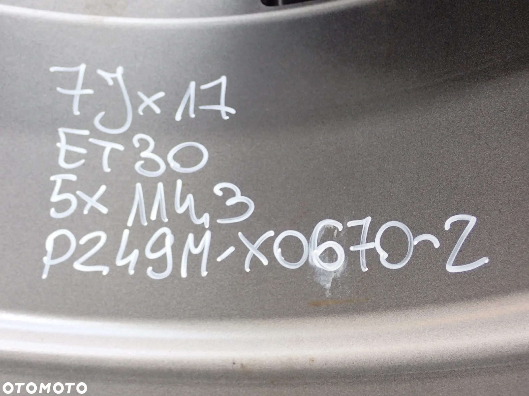 KOŁA FELGI ALUMINIOWE TOYOTA 7JX17  ET 30  5X114,3  PZ49M-X0670-Z  Z OPONAMI ZIMA 225/65/17  2900 ZŁ - 8