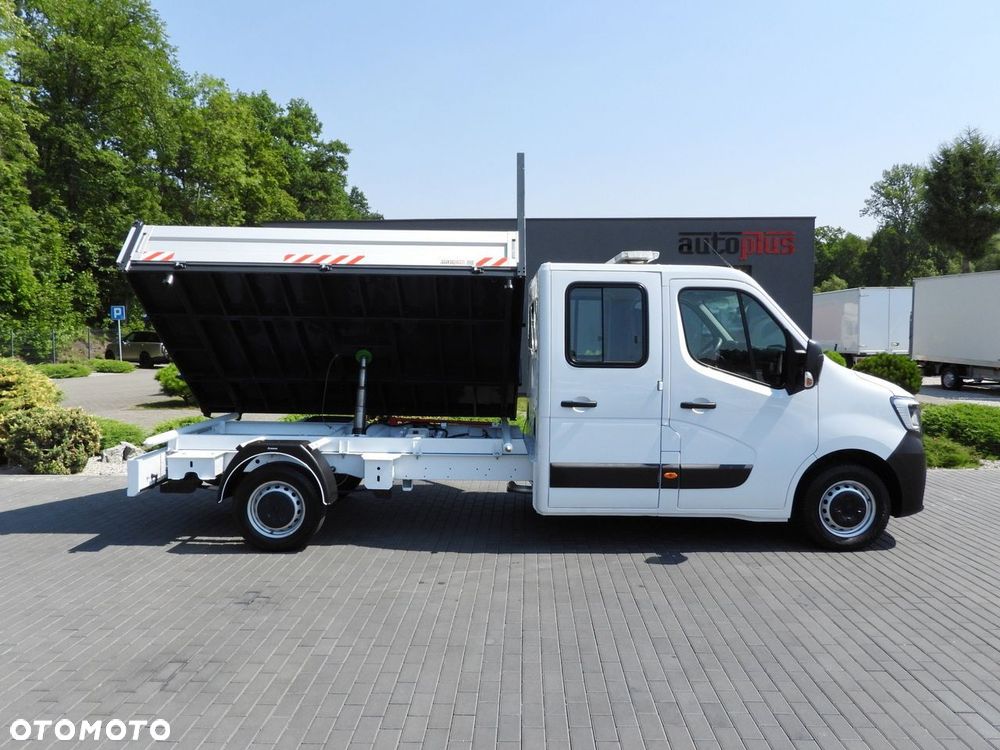 Renault MASTER WYWROTKA TROJSTRONNA PODWÓJNA KABINA DOKA 7 MIEJSC TEMPOMAT LEDY KLIMATYZACJA  165KM - 9